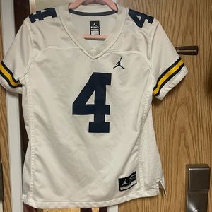 University of Michigan #4 (harbaugh) women’s M jersey. only worn twice!